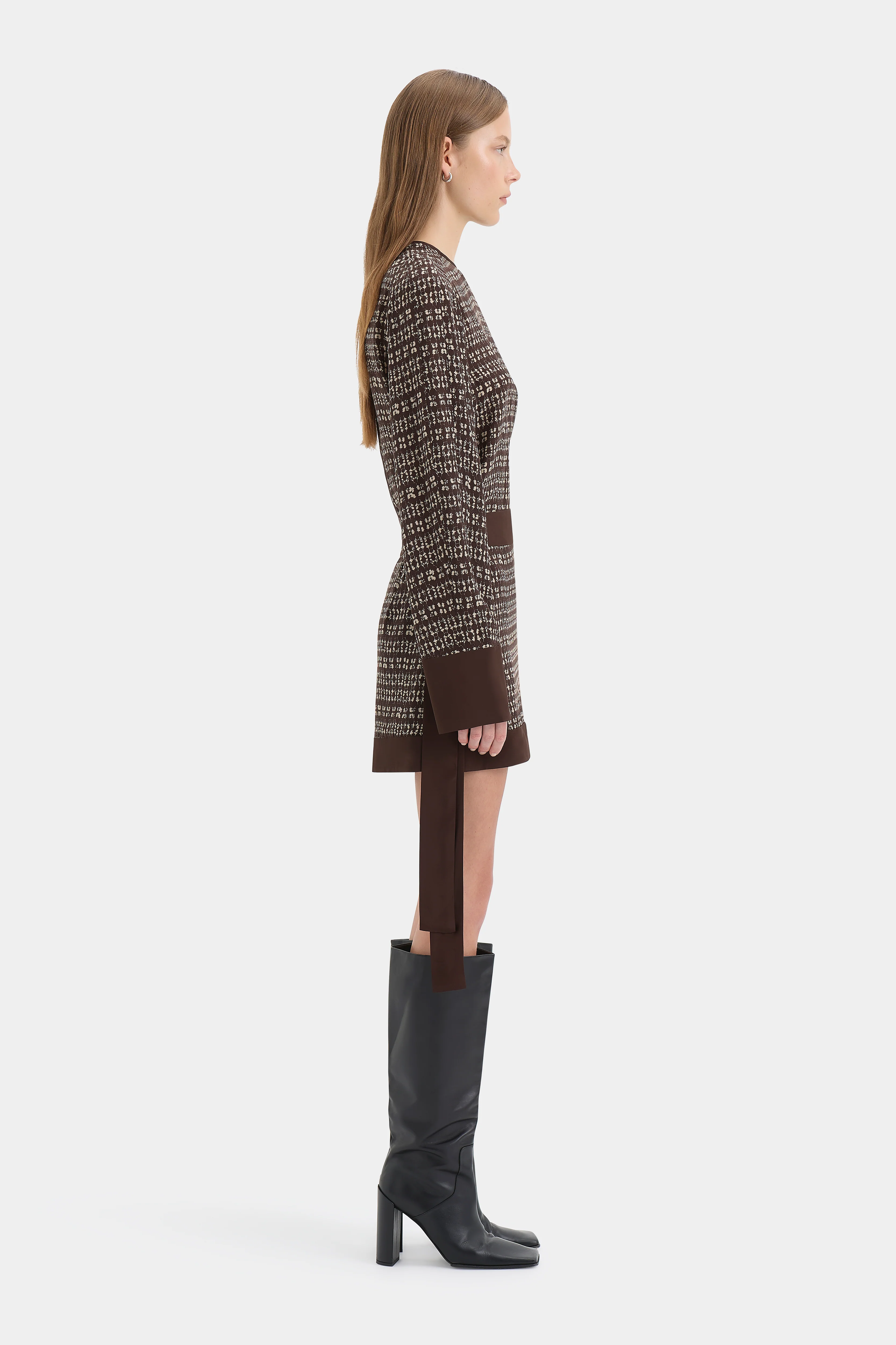 Astrid Long Sleeve Mini Dress - Image 4