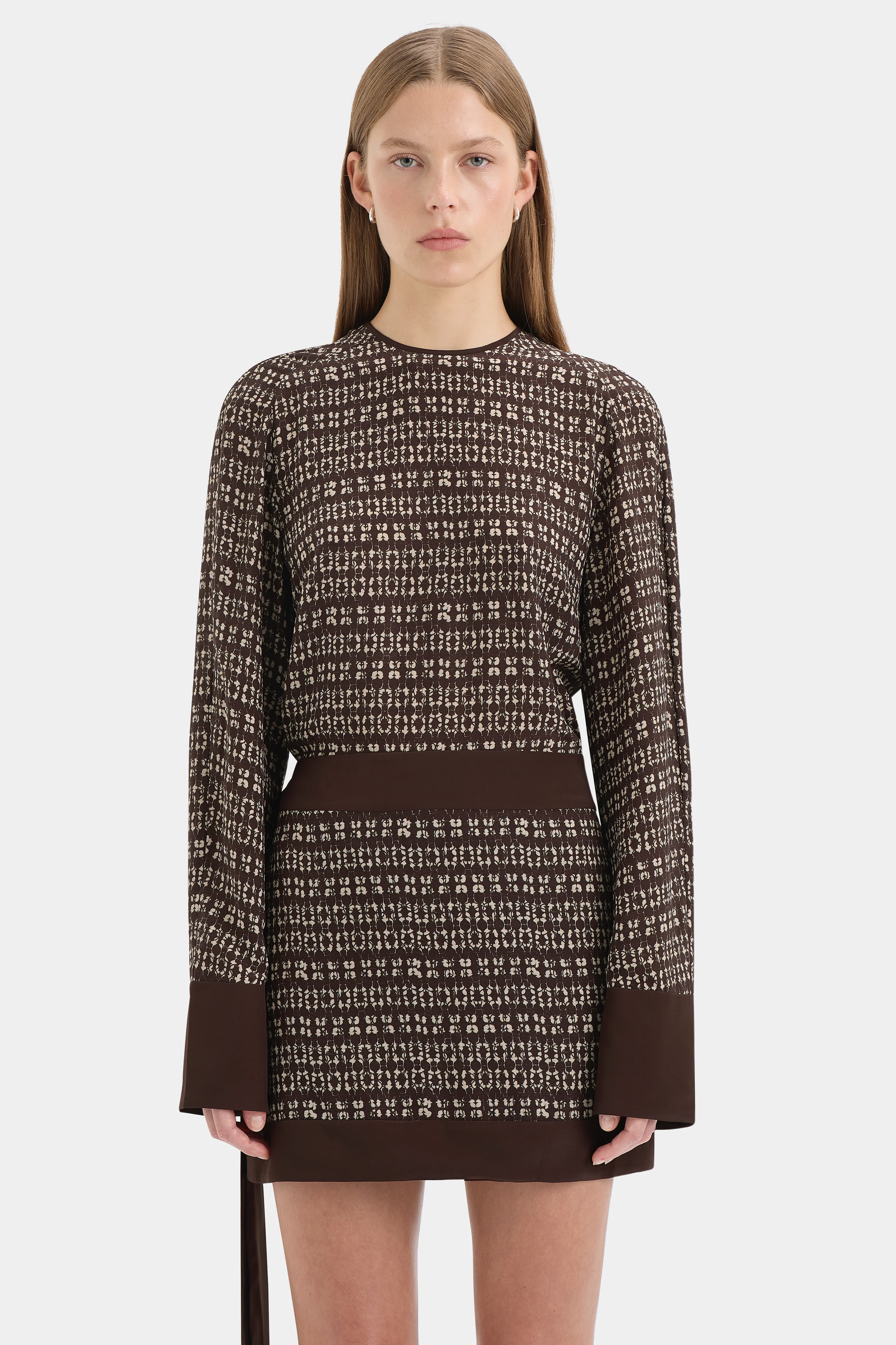 Astrid Long Sleeve Mini Dress - Image 5