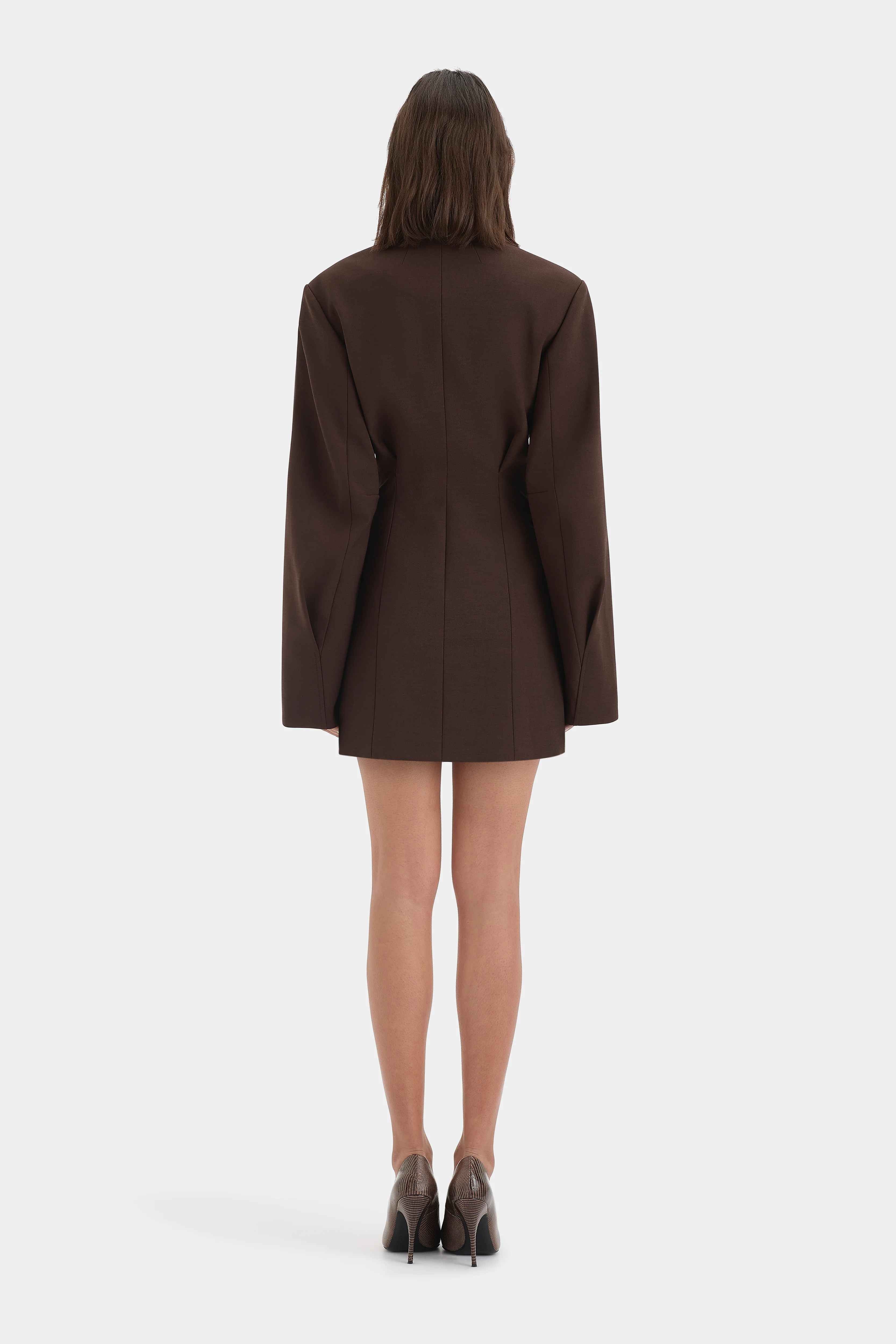 Astrine Tailored Mini Dress - Image 2