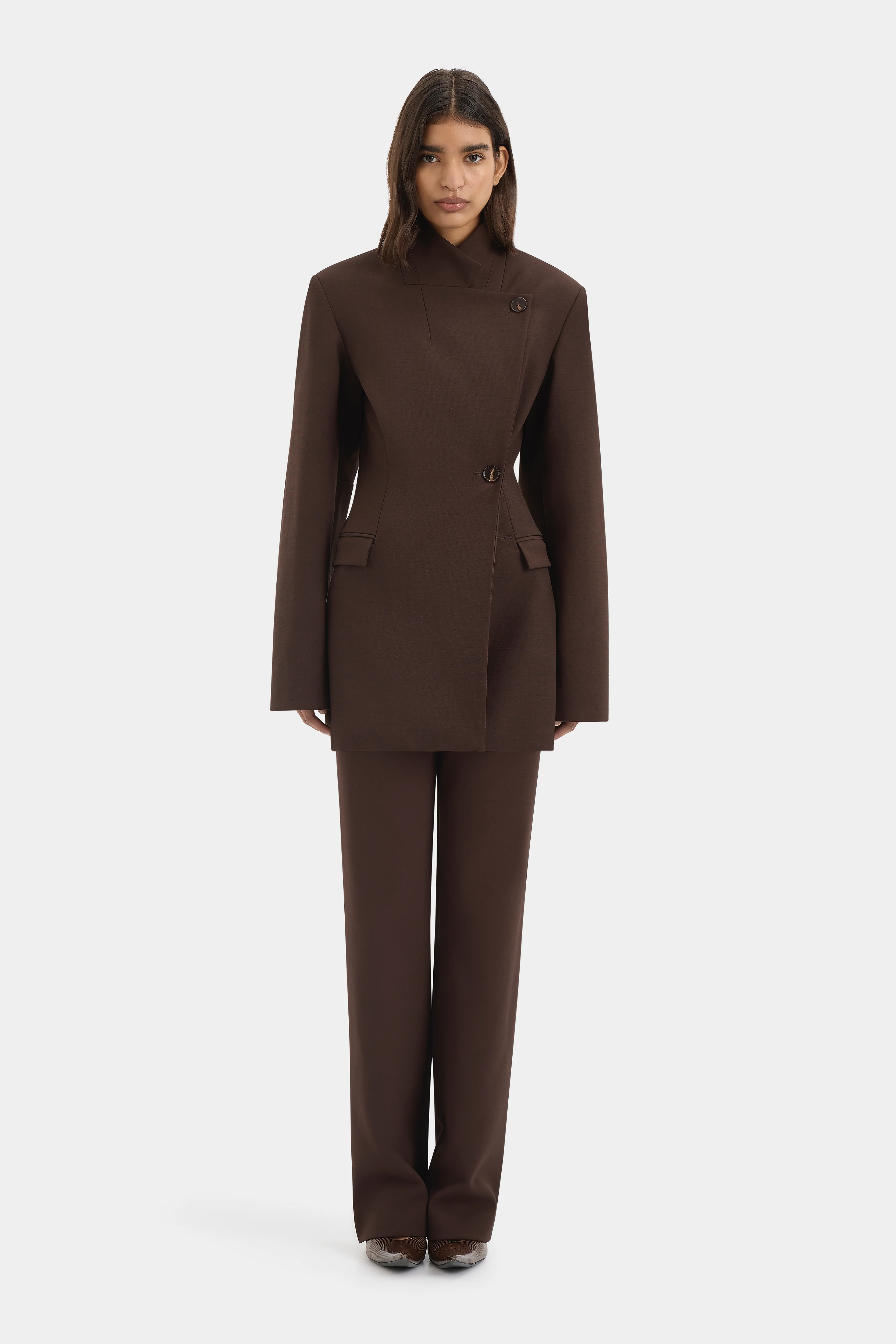 Astrine Tailored Mini Dress - Image 8