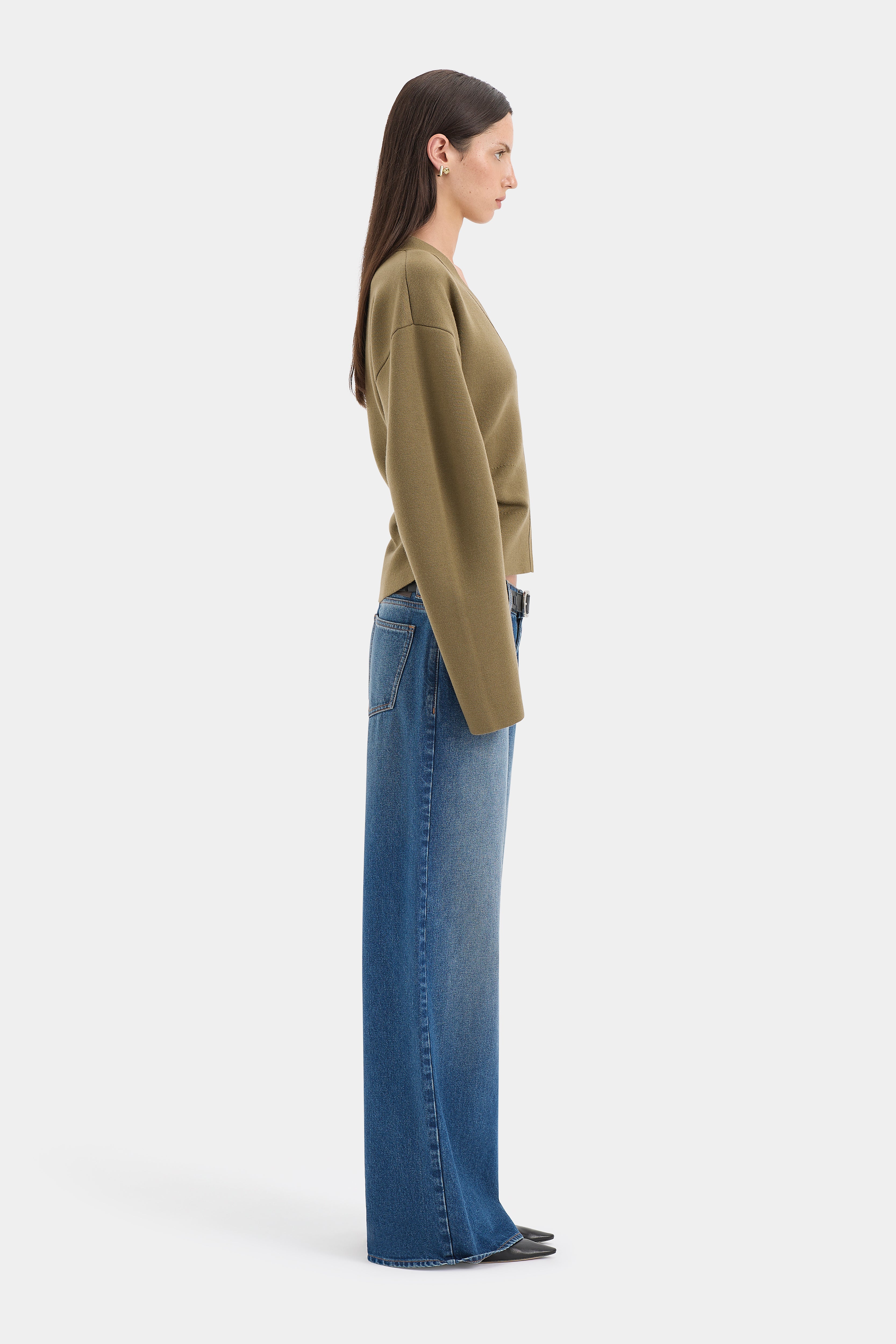 Ayana Gathered Cardigan - Image 4
