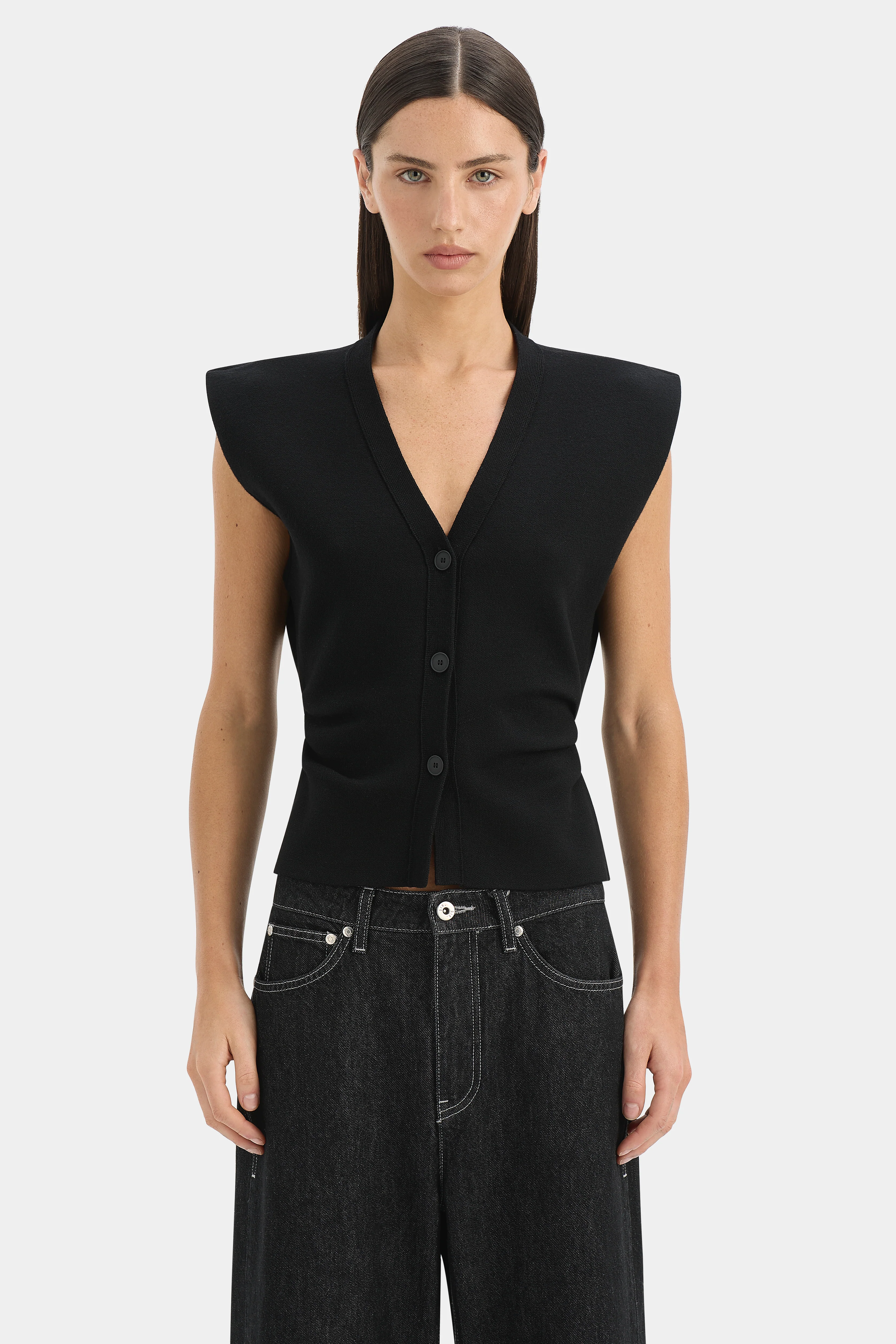 Ayana Gathered Vest