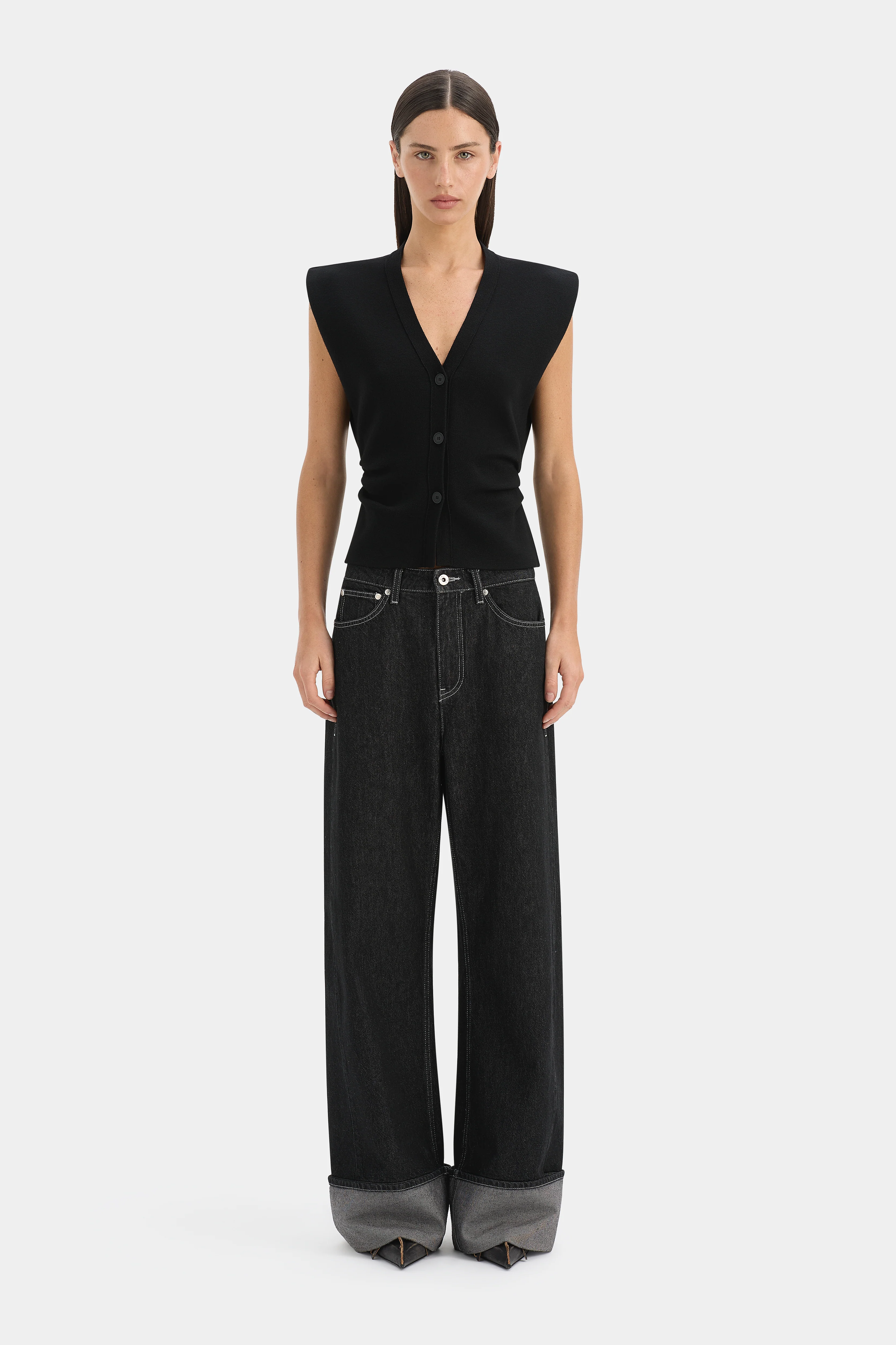 Ayana Gathered Vest - Image 2