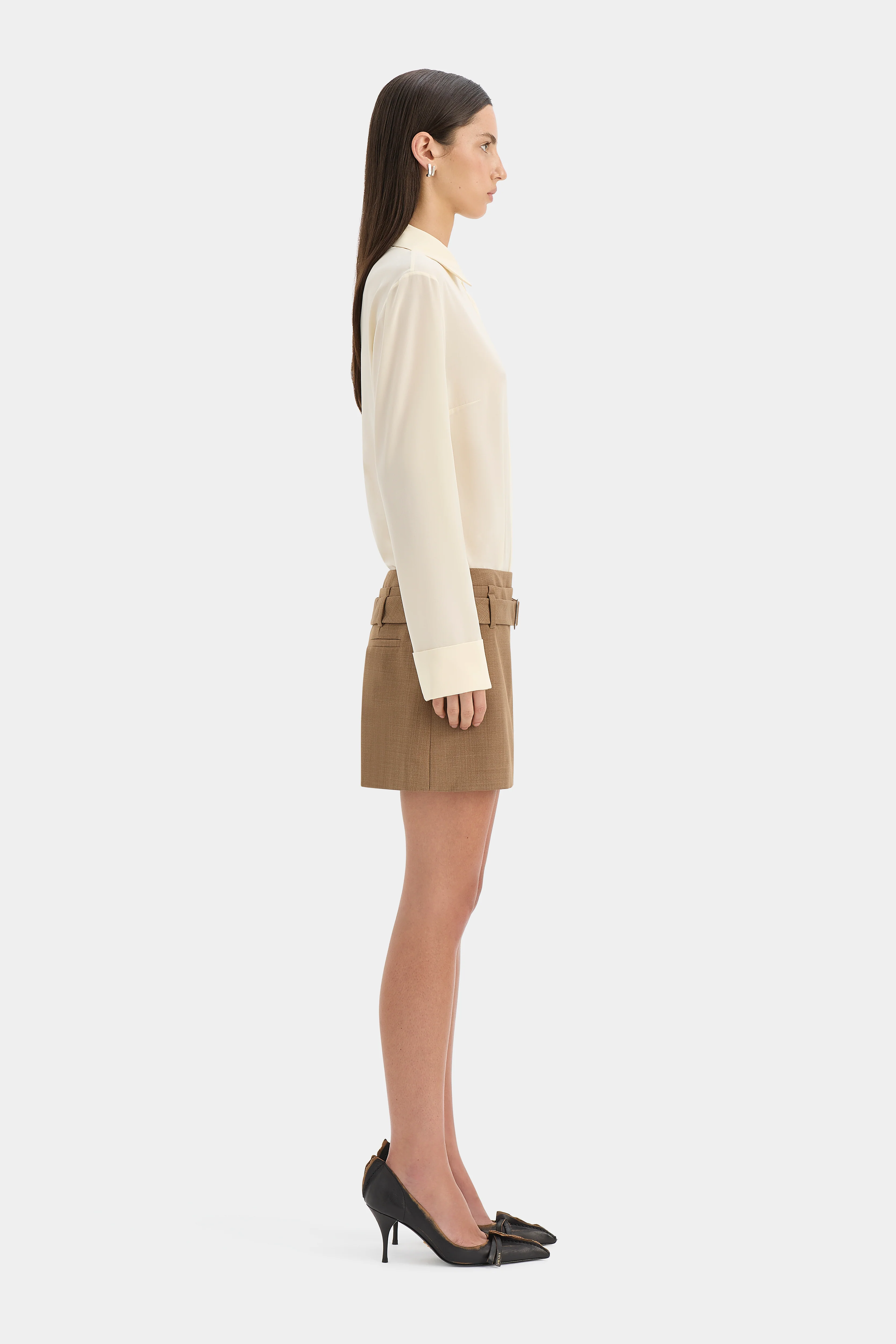 Bastille Belted Mini Skirt - Image 9