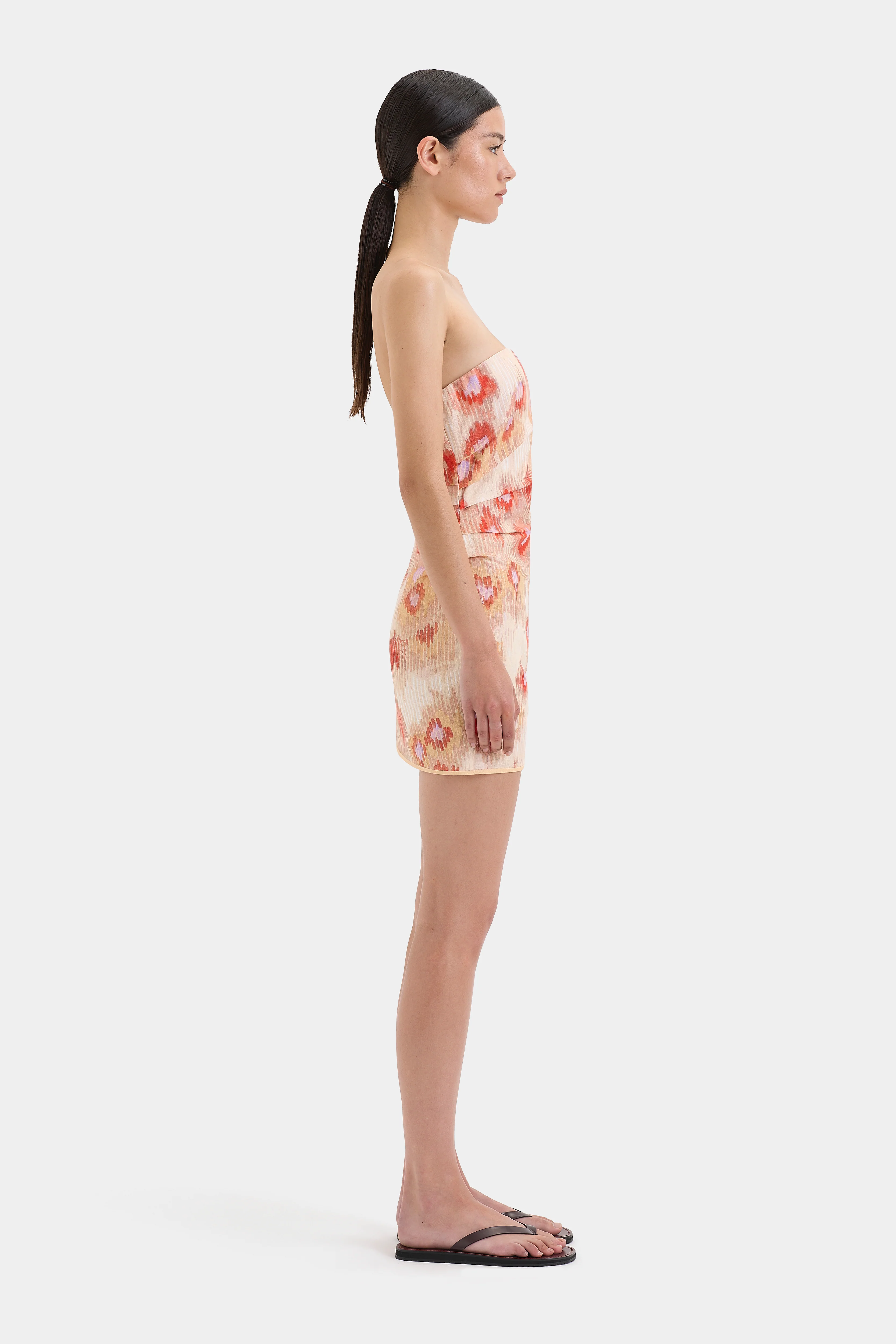 Fiorella Strapless Mini Dress - Image 3