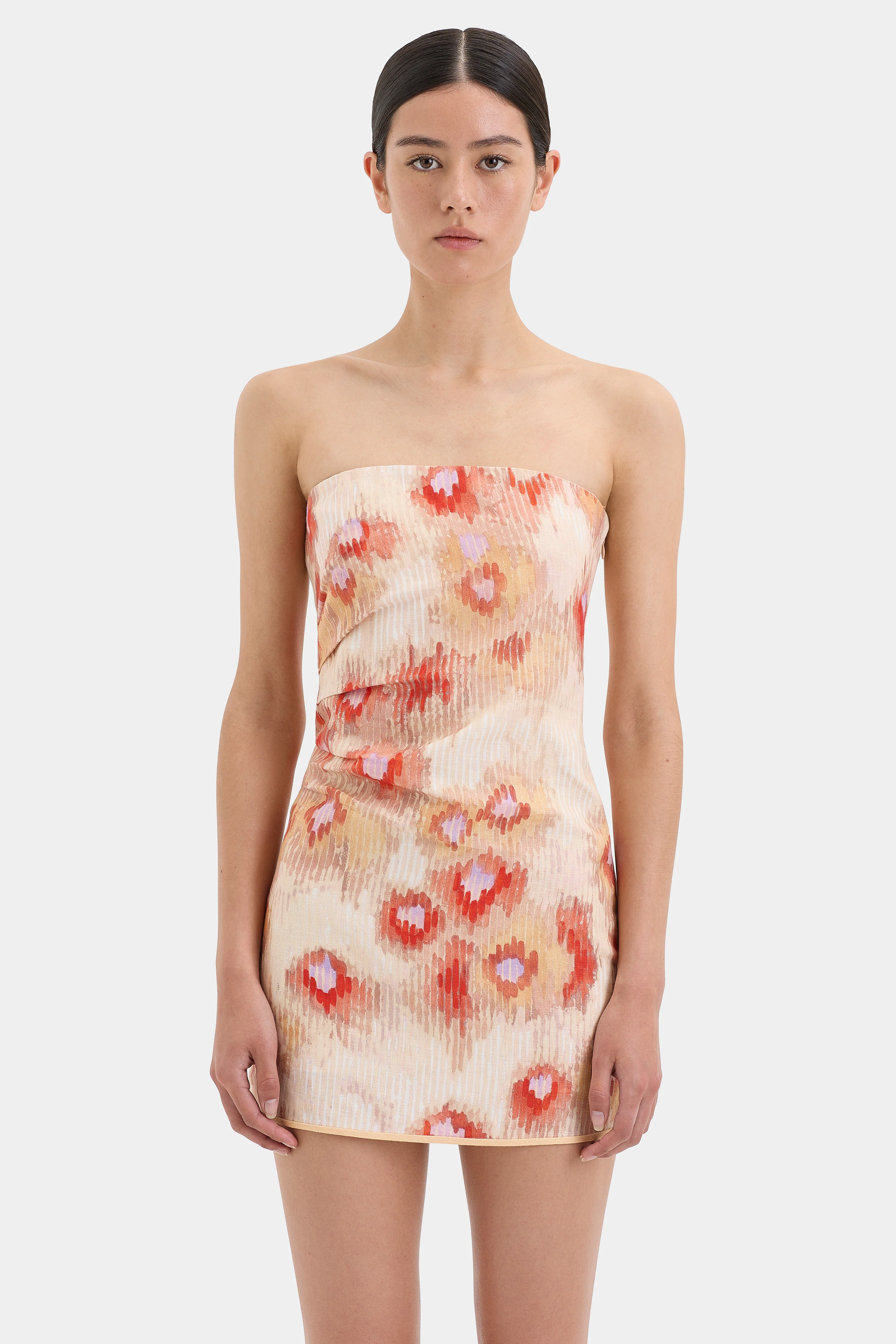 Fiorella Strapless Mini Dress - Image 4