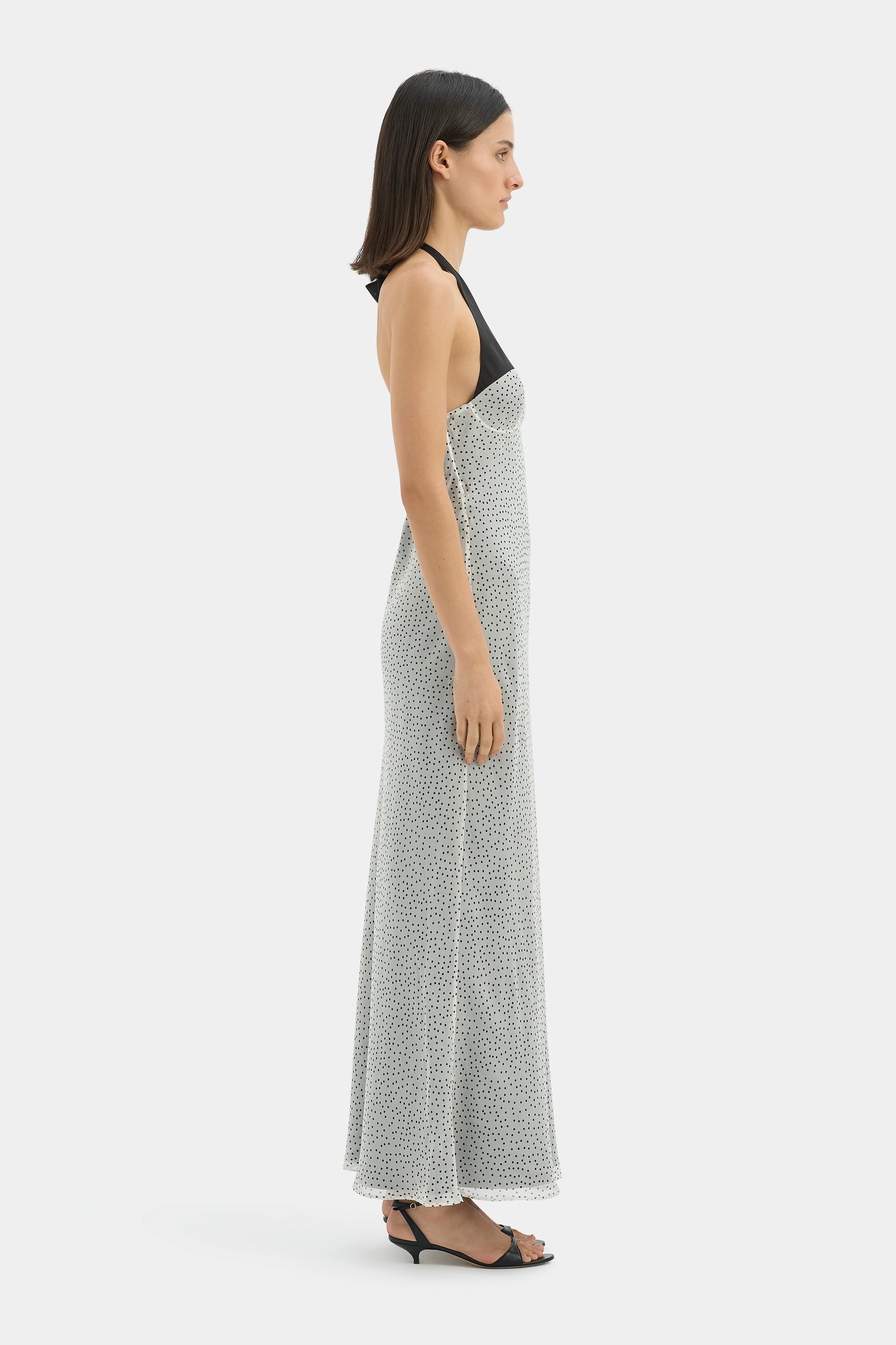 Lisander Halter Midi Dress - Image 3