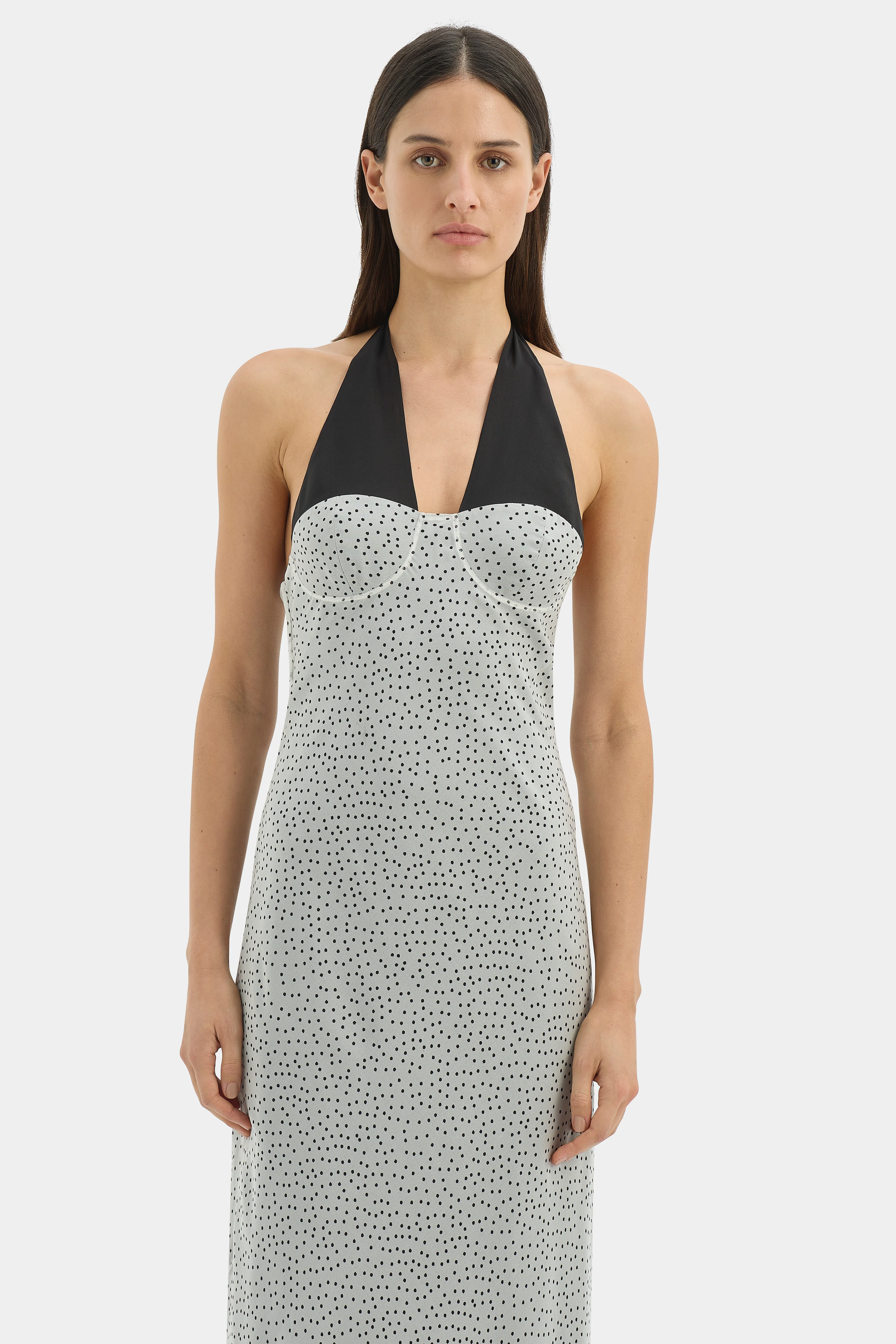 Lisander Halter Midi Dress - Image 4
