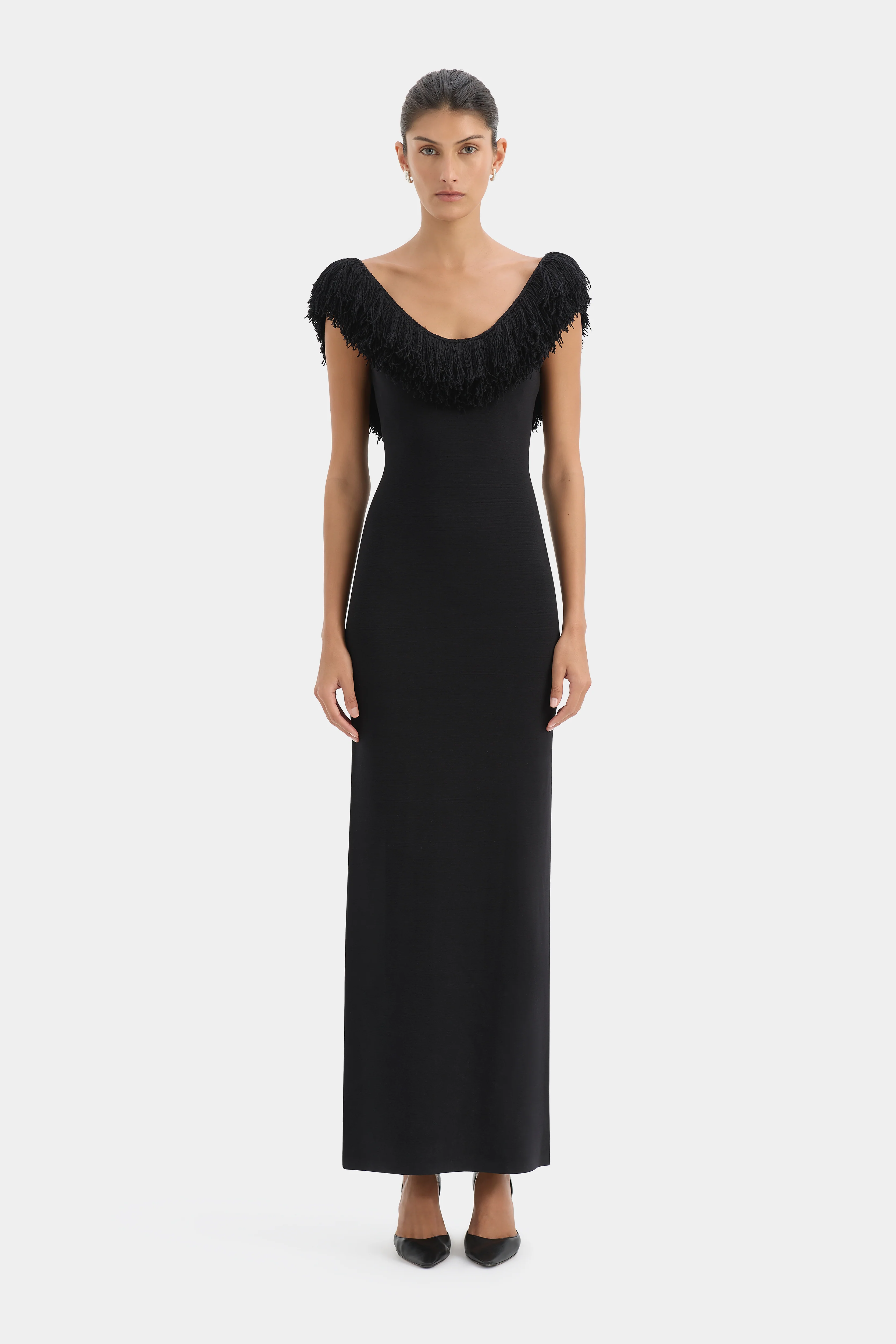 Marcelline Fringe Gown