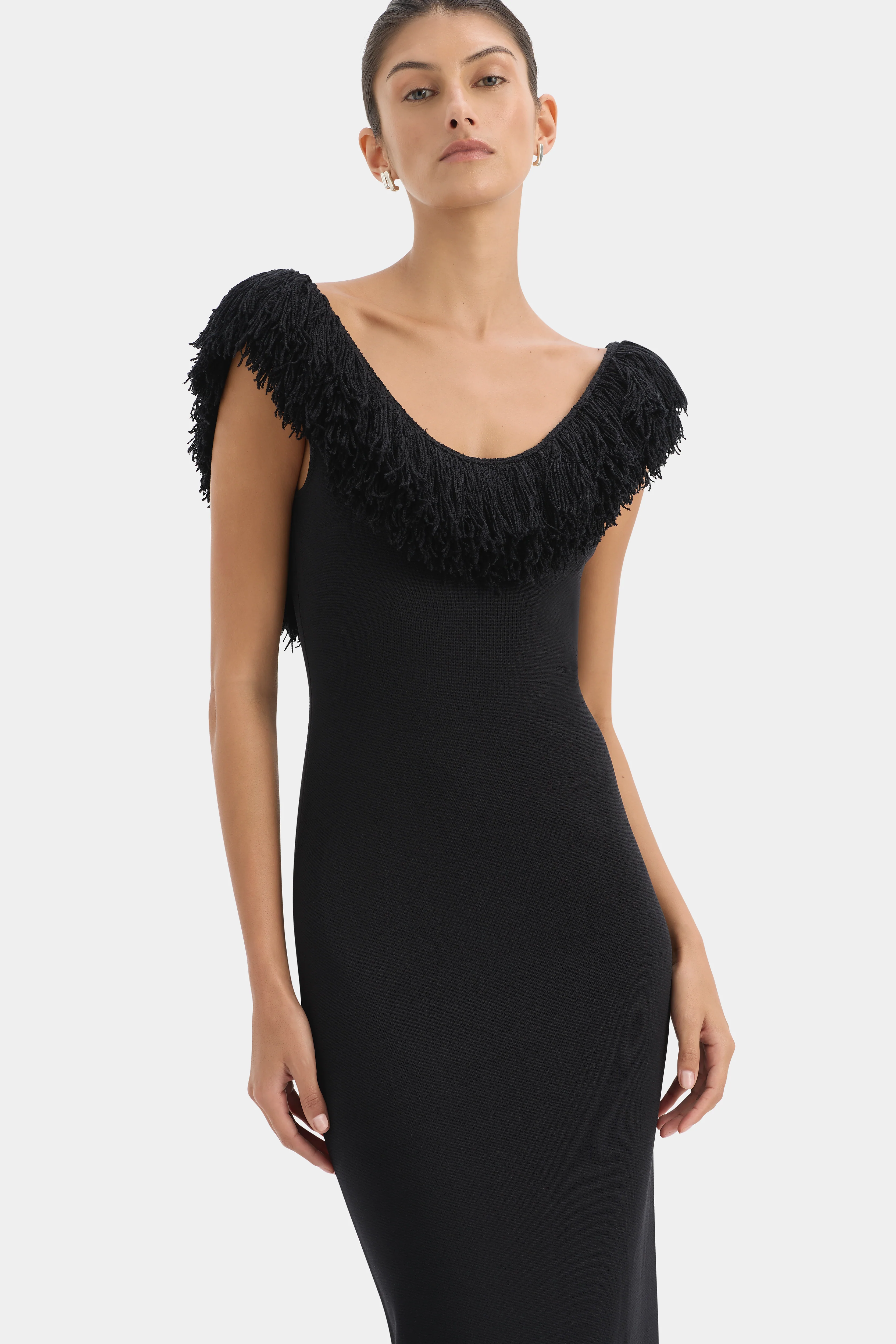 Marcelline Fringe Gown - Image 5
