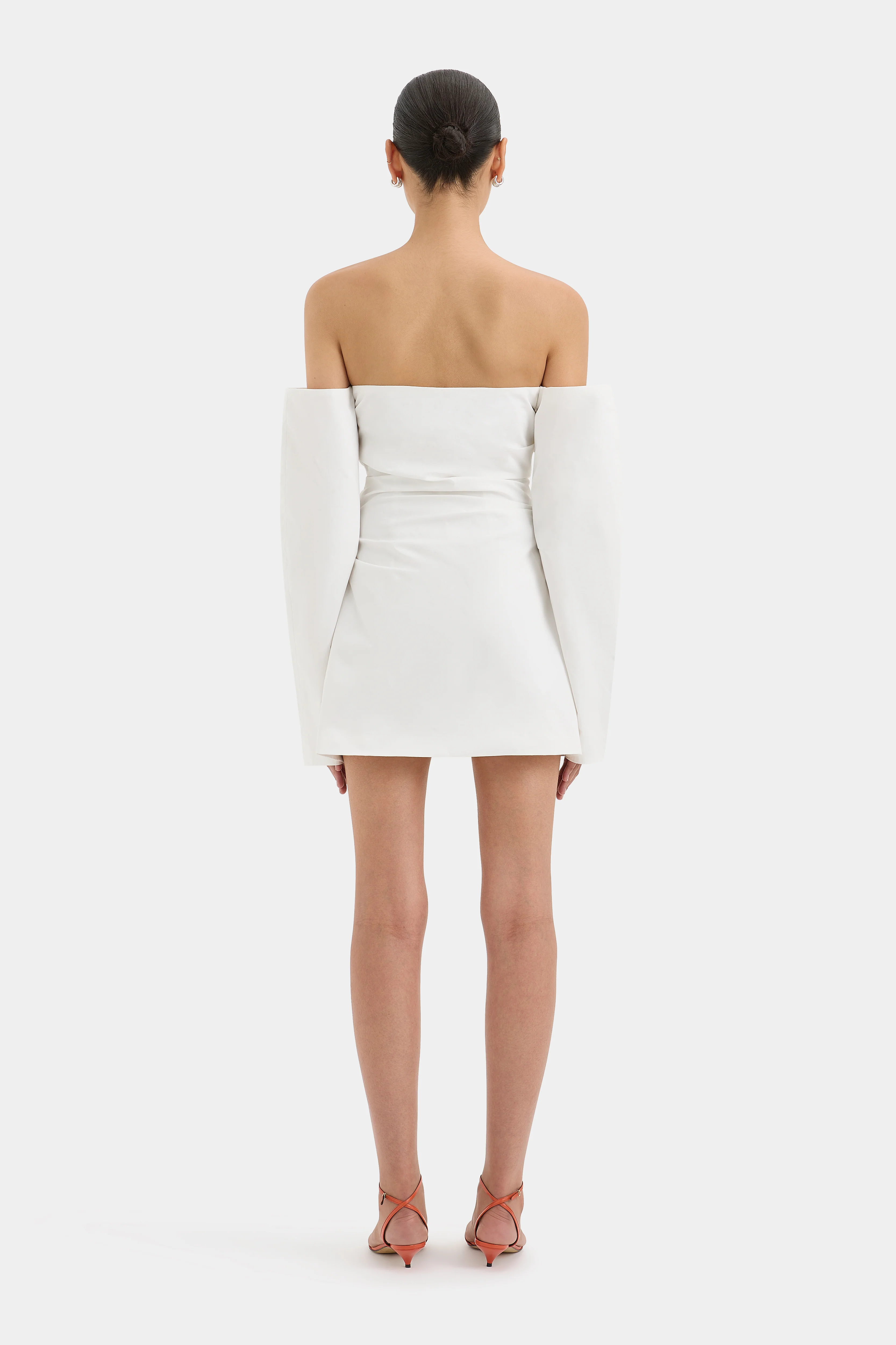 Martina Sleeved Mini Dress - Image 3