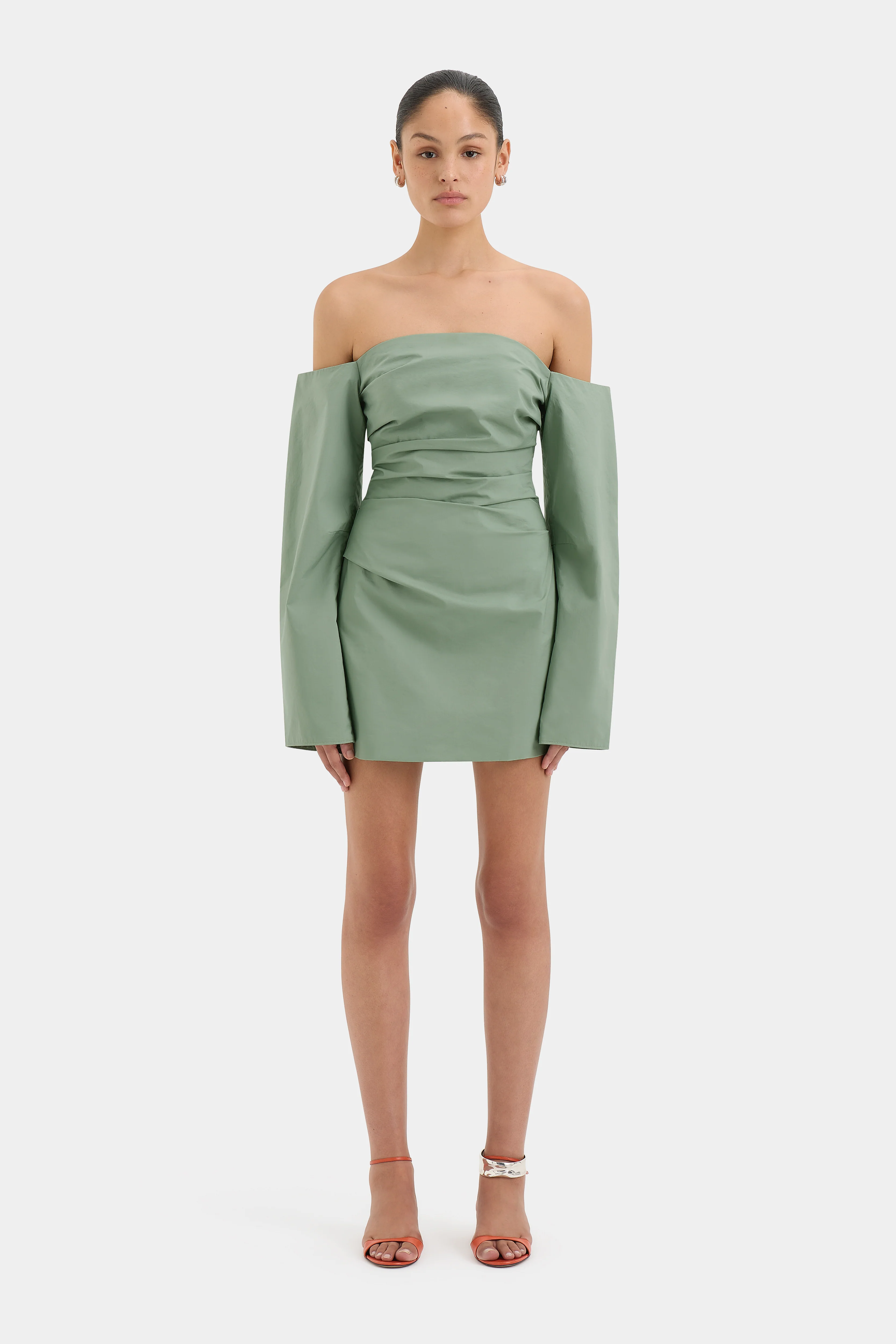 Martina Sleeved Mini Dress - Image 2