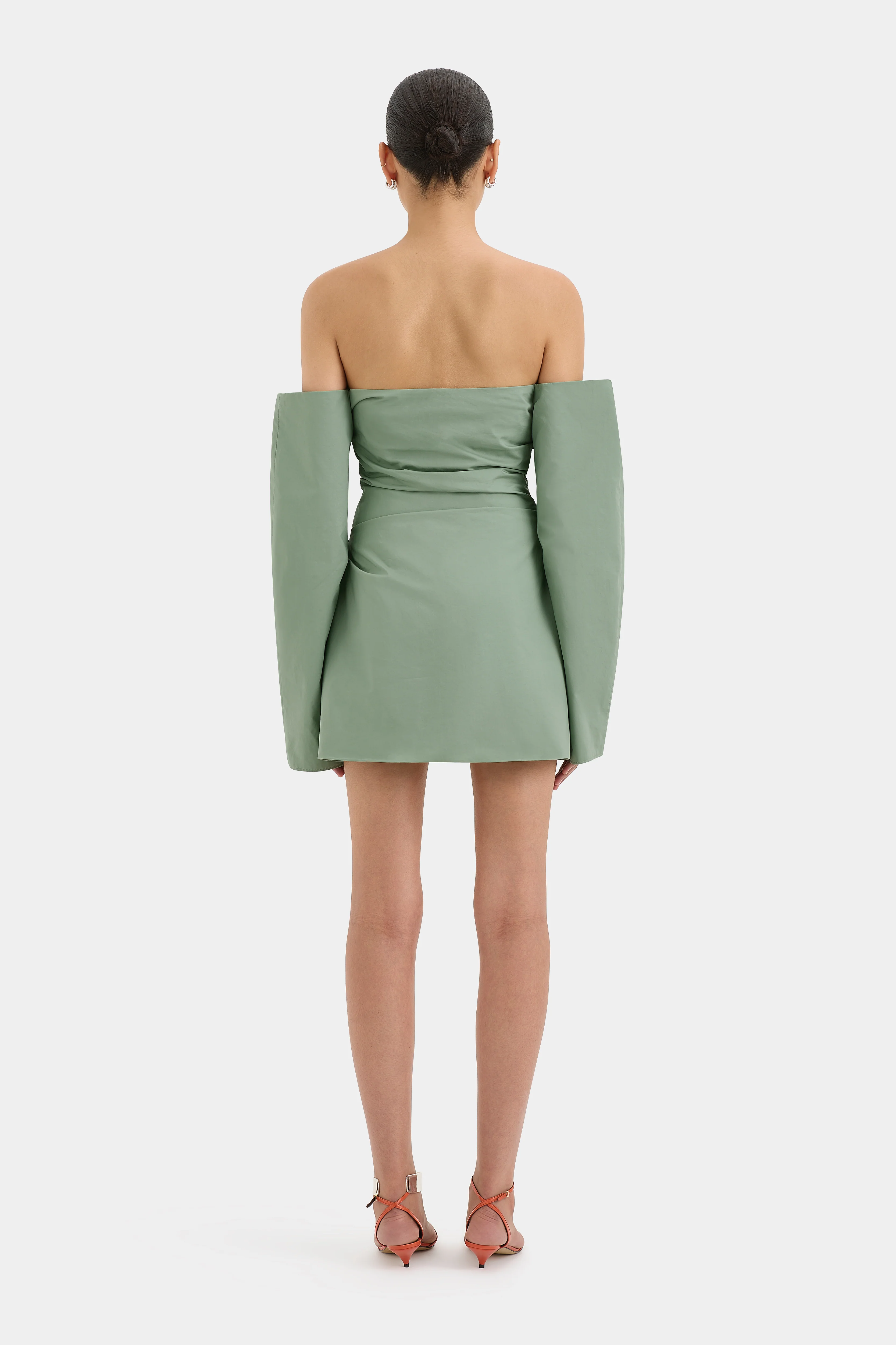 Martina Sleeved Mini Dress - Image 3