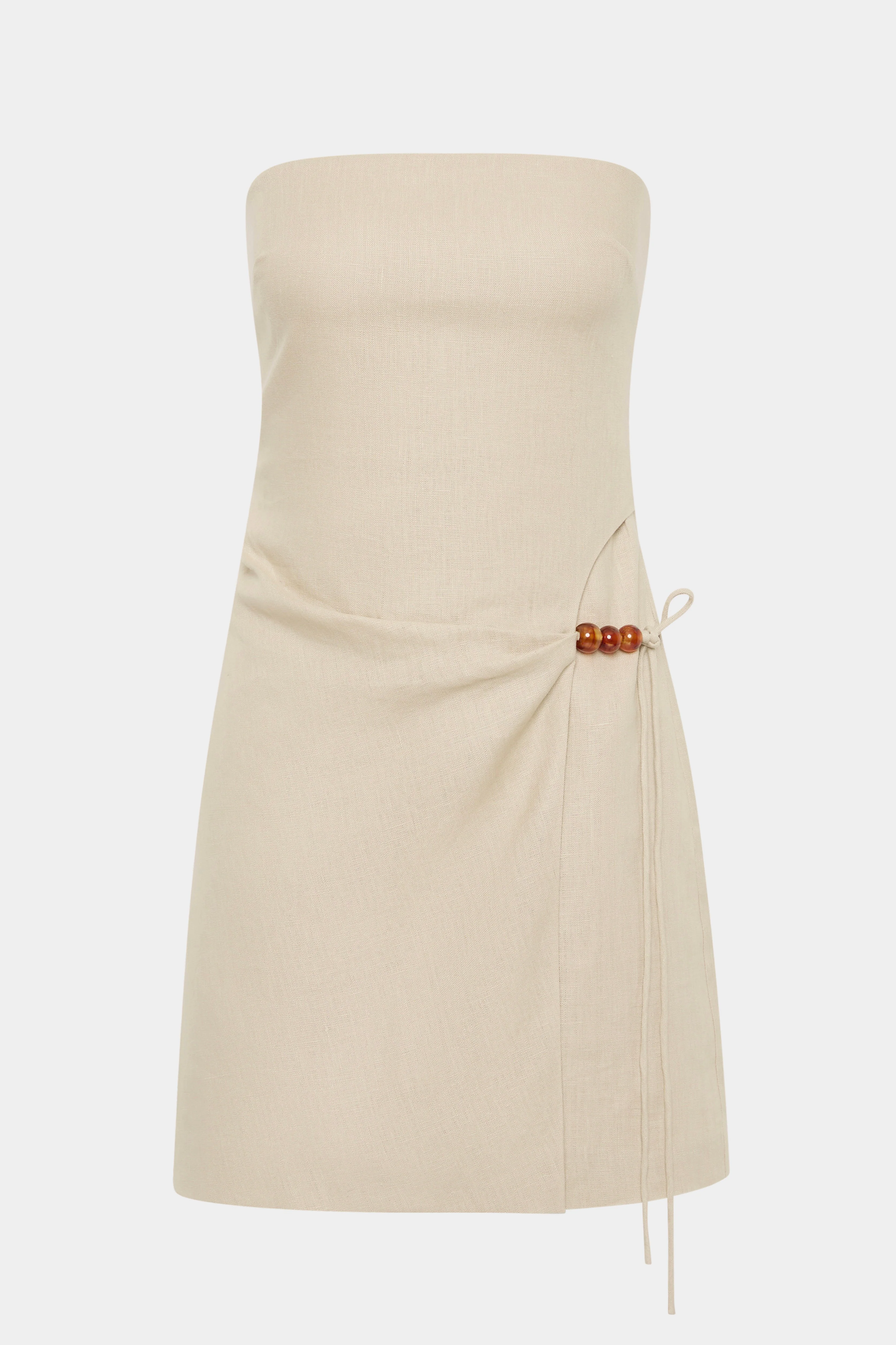 Moretti Strapless Mini Dress - Image 6
