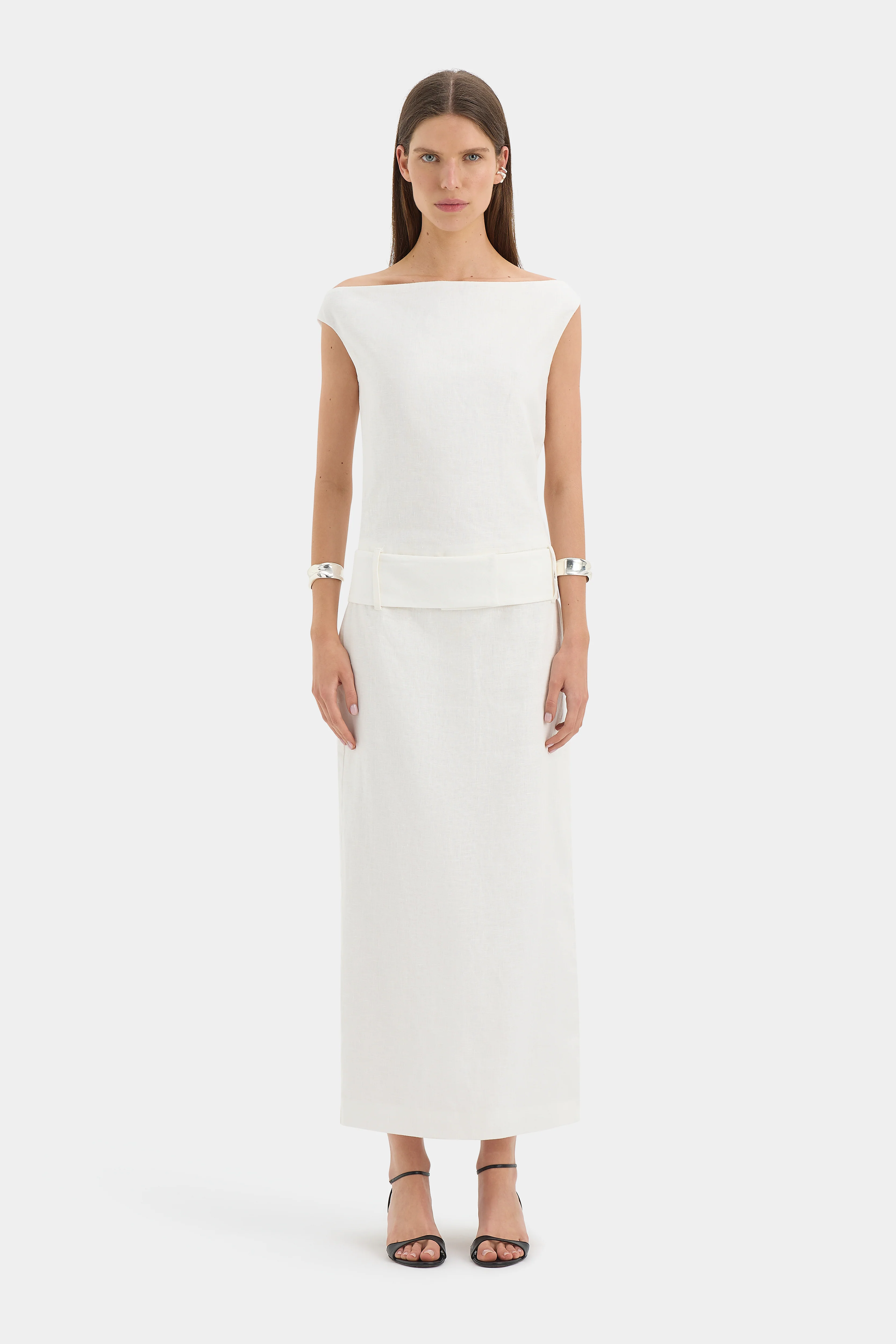 Raquel Off Shoulder Midi Dress
