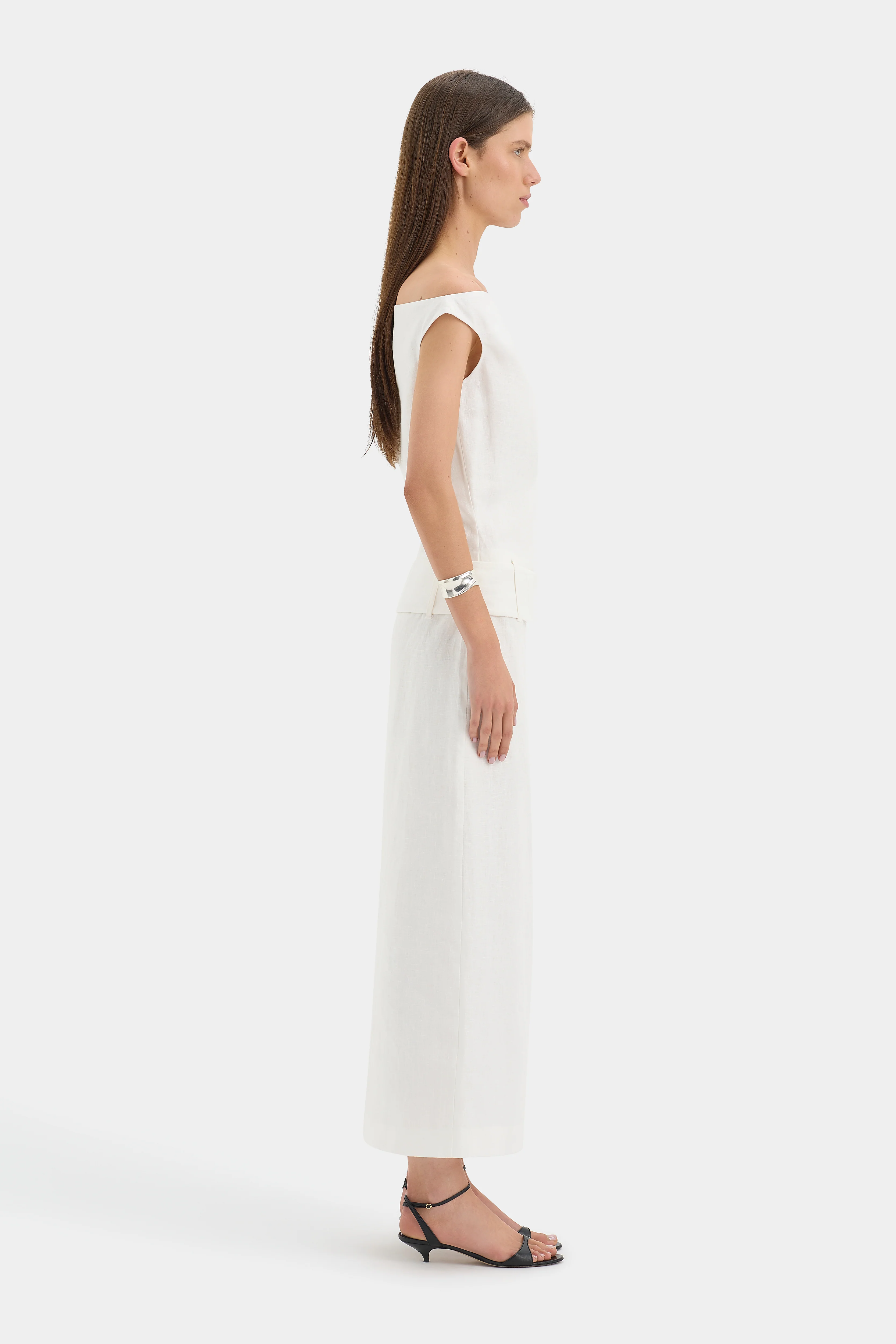 Raquel Off Shoulder Midi Dress - Image 3