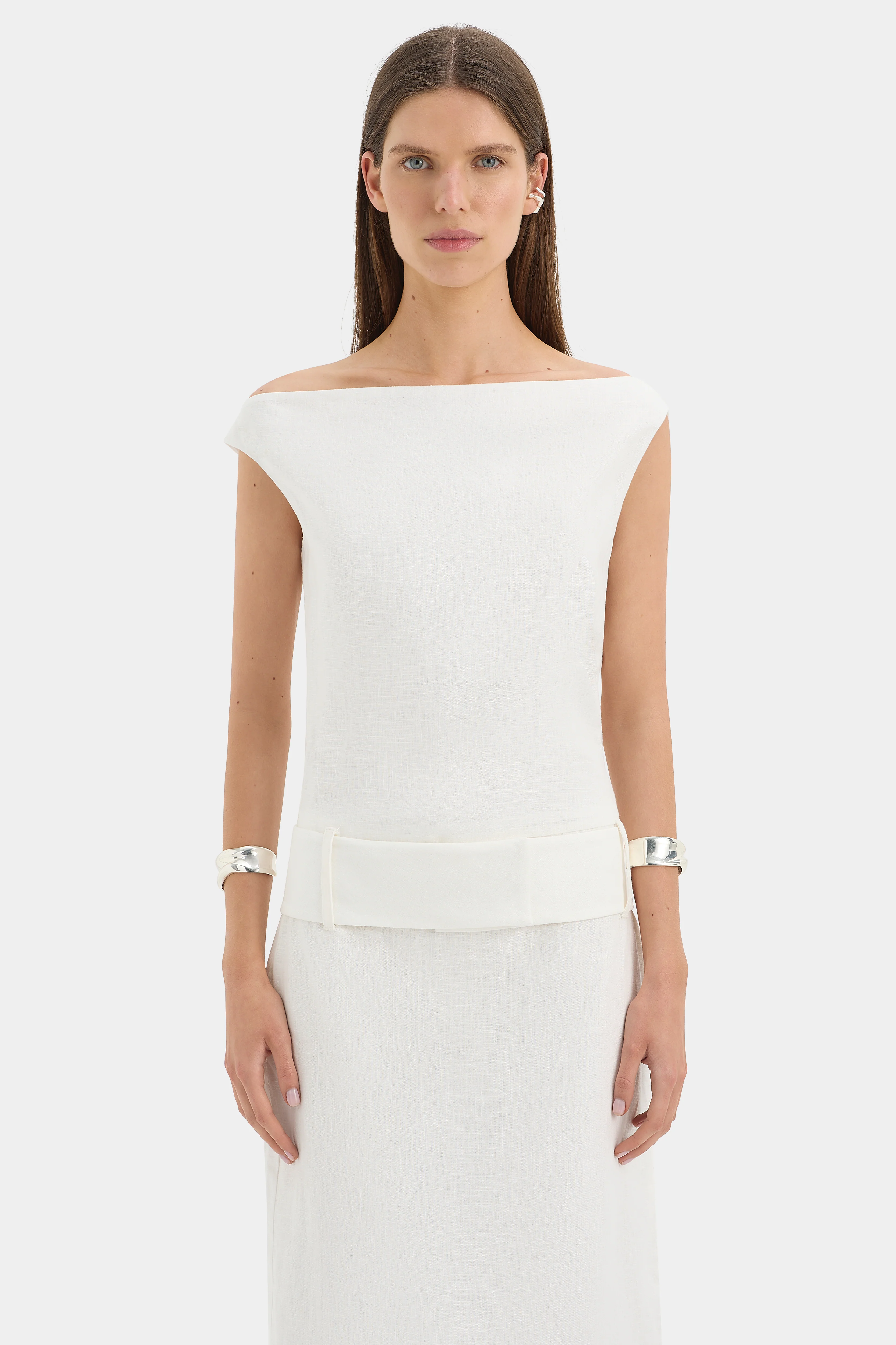 Raquel Off Shoulder Midi Dress - Image 4