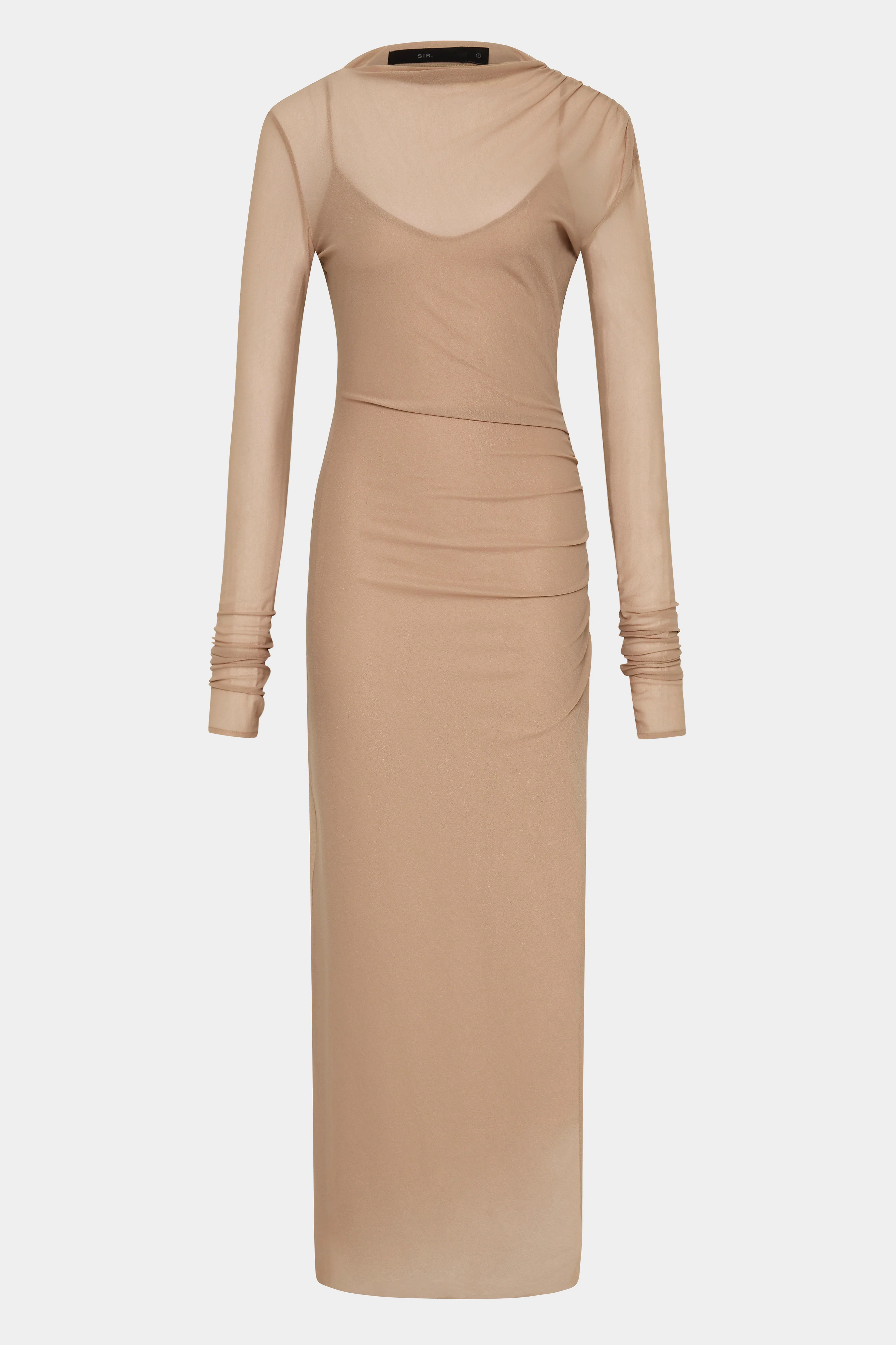 Ruby Draped Gown - Image 12