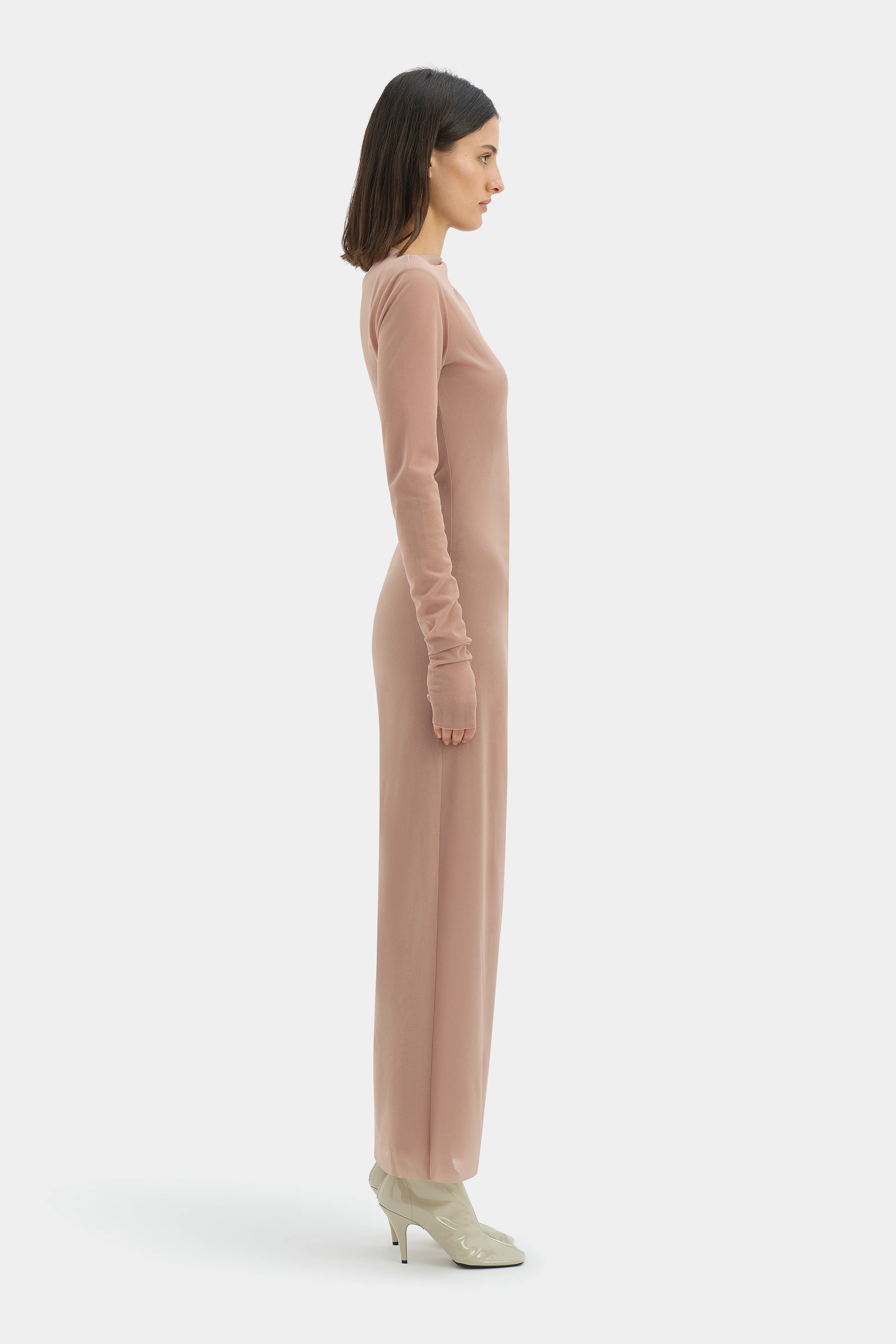 Ruby Draped Gown - Image 3