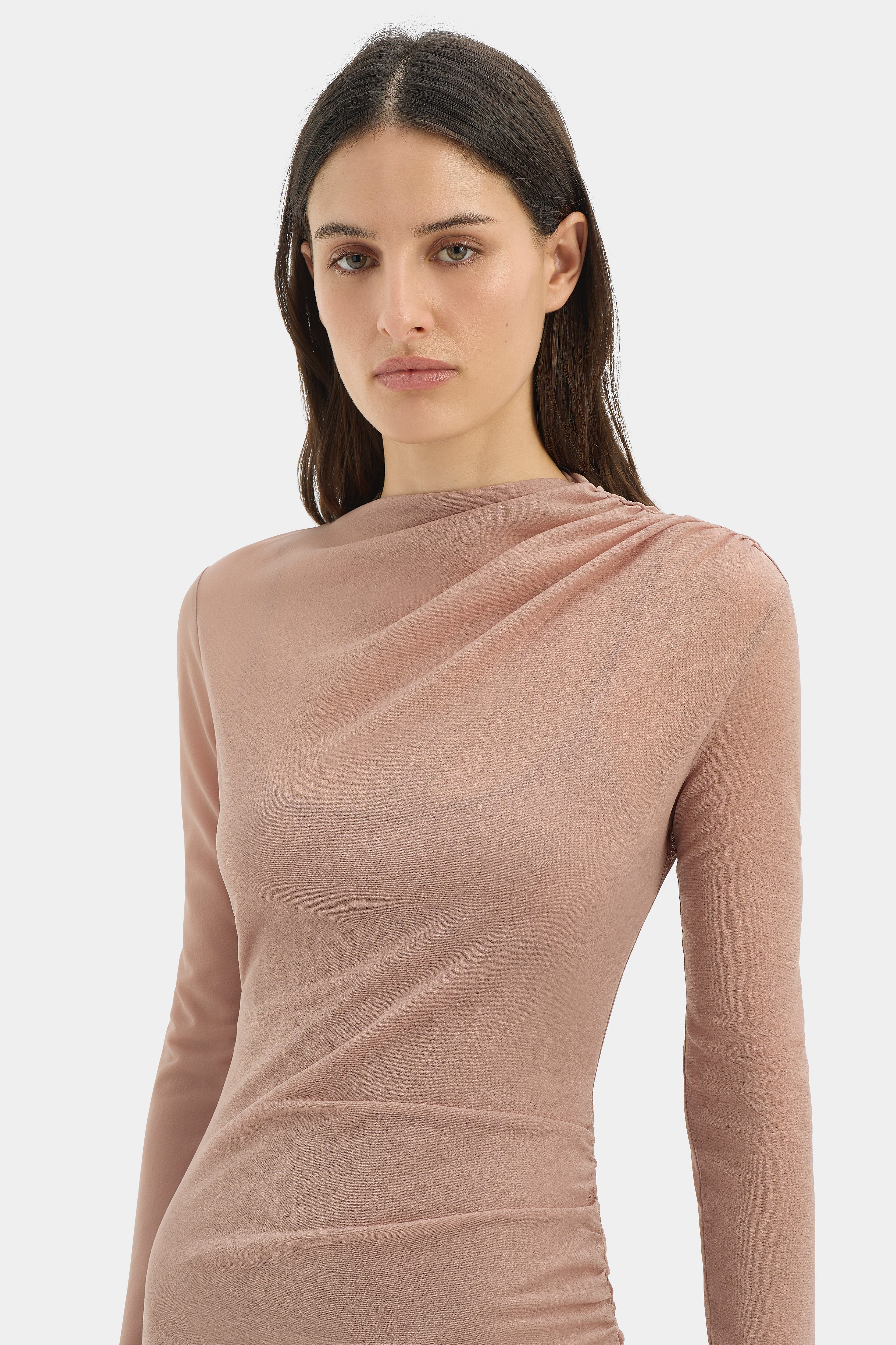 Ruby Draped Gown - Image 5