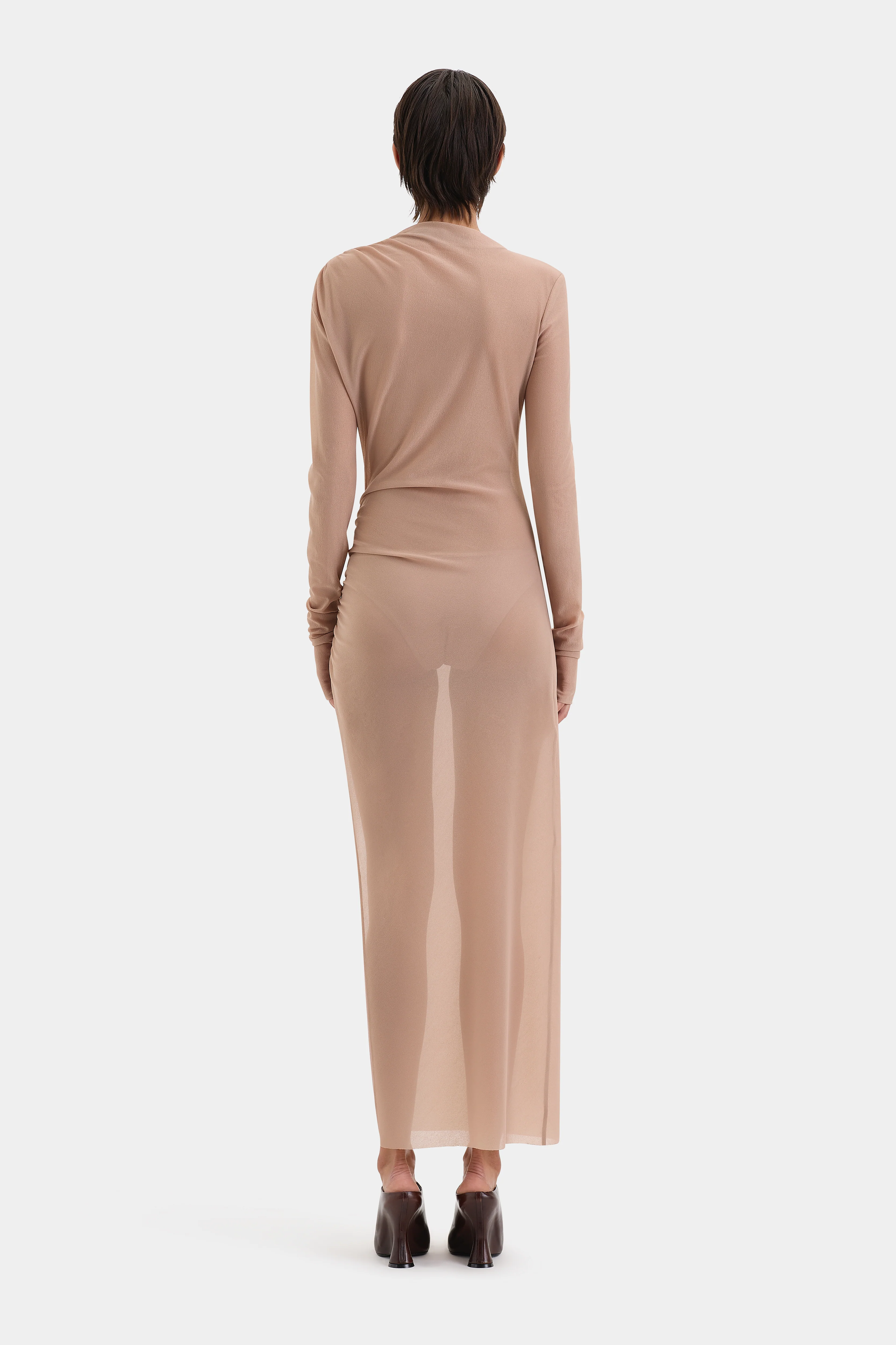 Ruby Draped Gown - Image 7