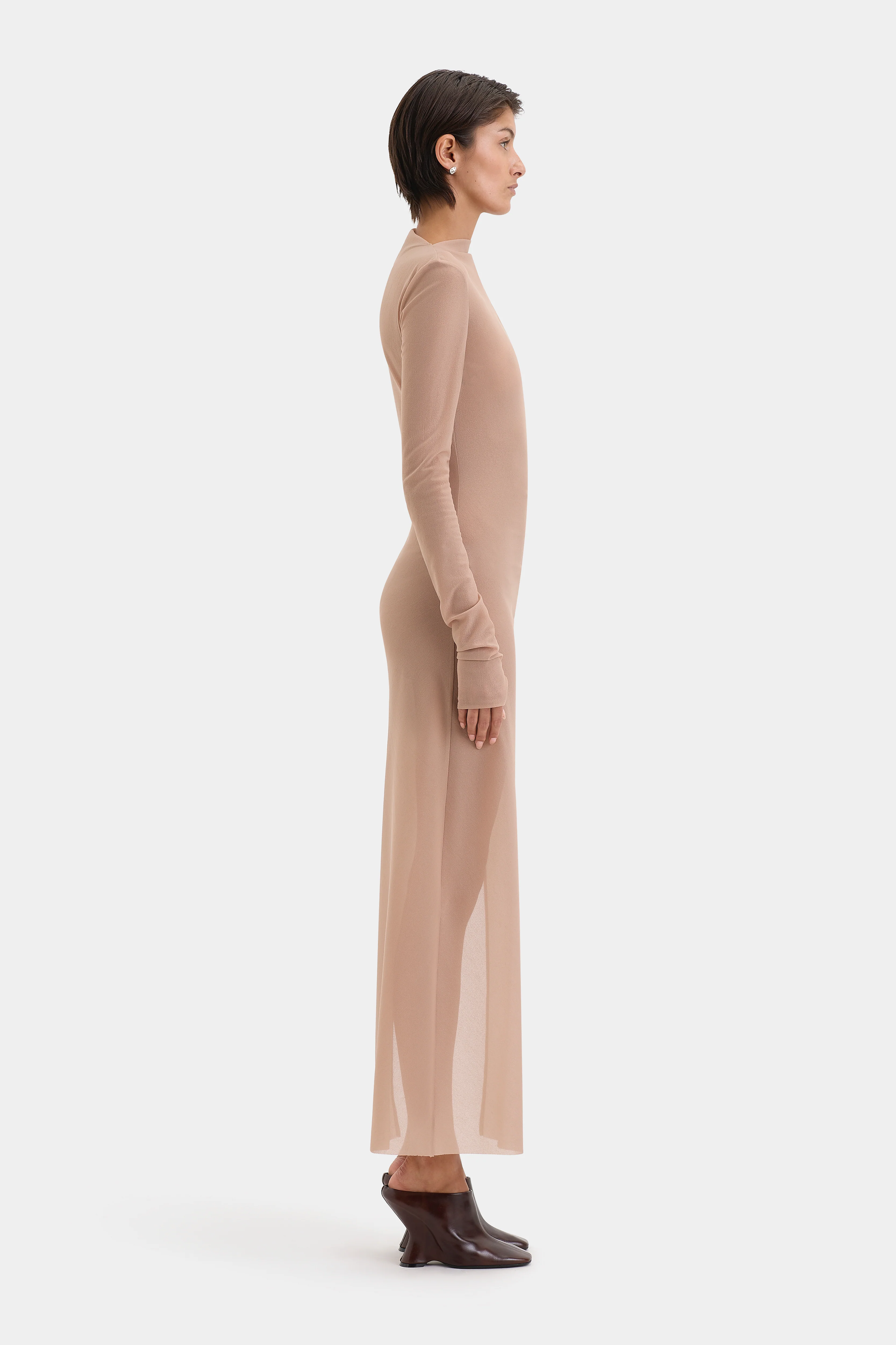Ruby Draped Gown - Image 8
