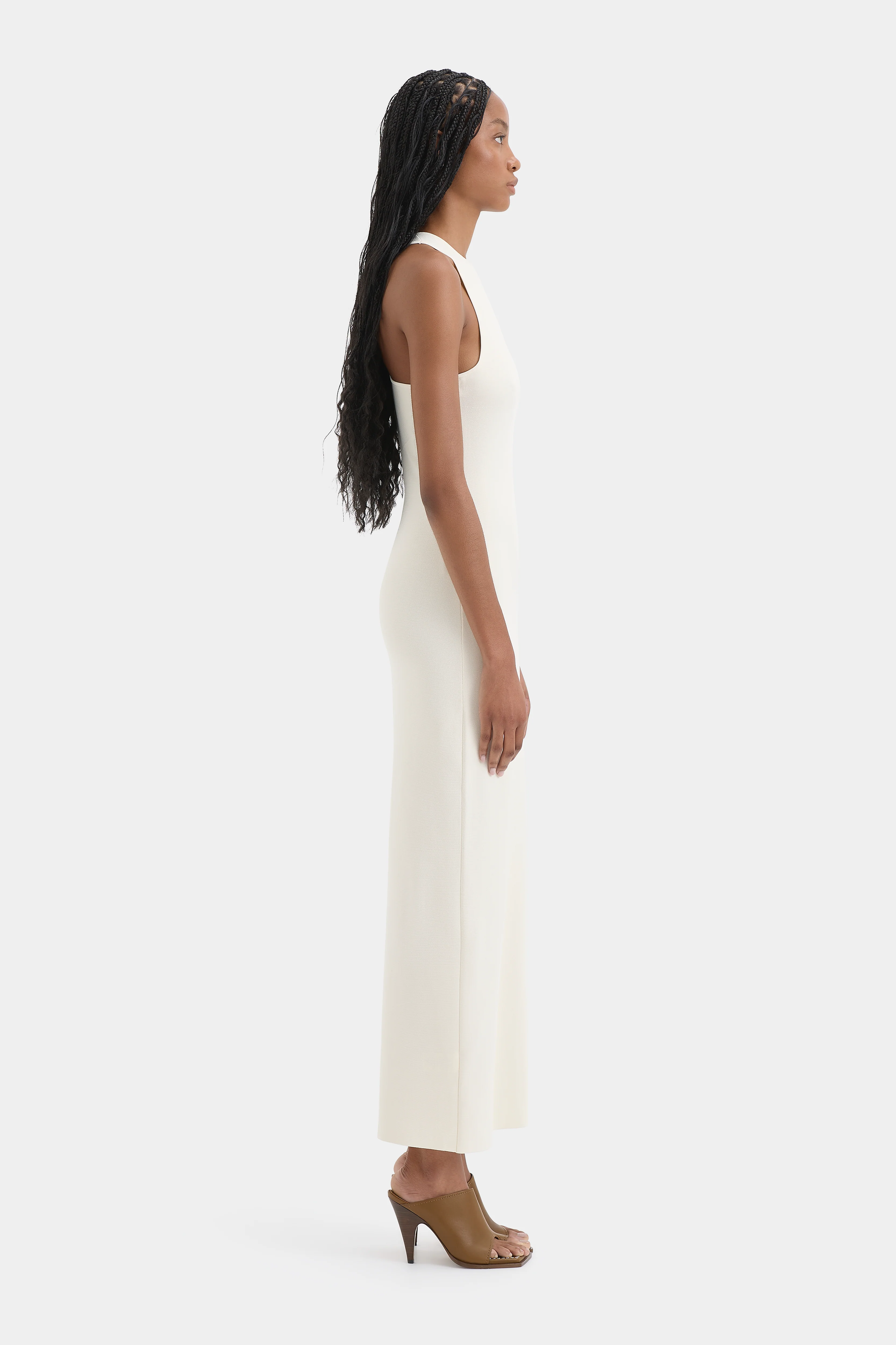 Sabah Cross Back Midi Dress - Image 4